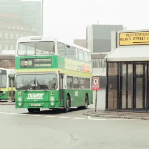 Middlesbrough Bus Station, 17th January 1996 Middlesbrough Bus Station, 17th January 1996