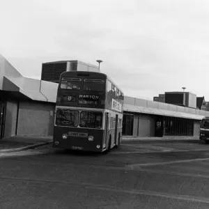 Middlesbrough Bus Station, Teesside, 29th September 1982 Middlesbrough Bus Station, Teesside, 29th September 1982
