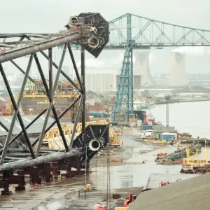 Middlesbrough Football Club. Middlehaven site of construction of new stadium Middlesbrough Football Club. Middlehaven site of construction of new stadium