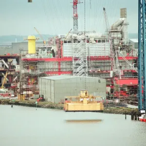 Middlesbrough Football Club. Middlehaven site of construction of new stadium Middlesbrough Football Club. Middlehaven site of construction of new stadium