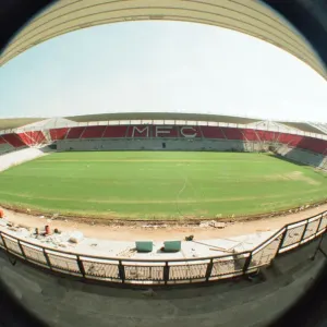 Middlesbrough Football Club, new Riverside Stadium under constriction, Circa 1995 Middlesbrough Football Club, new Riverside Stadium under constriction, Circa 1995