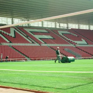 Middlesbrough Football Club, new Riverside Stadium under constriction, Circa 1995 Middlesbrough Football Club, new Riverside Stadium under constriction, Circa 1995