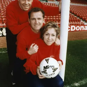 Middlesbrough ladies footballer Marrie Wieczorek and colleagues pose for the camera Middlesbrough ladies footballer Marrie Wieczorek and colleagues pose for the camera