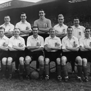 Middlesbrough Legends with England Team Print, Circa 1948 Middlesbrough Legends with England Team Print, Circa 1948