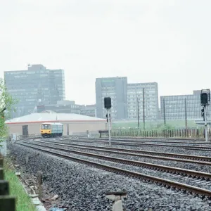Middlesbrough Railway Lines running next to Cargo Fleet Road, Middlesbrough
