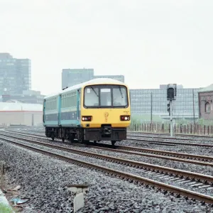 Middlesbrough Railway Lines running next to Cargo Fleet Road, Middlesbrough