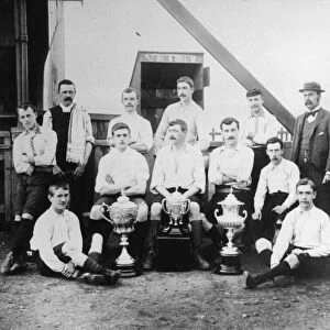 Middlesbrough Team 1894 - 95 seen here with the FA Amateur Cup