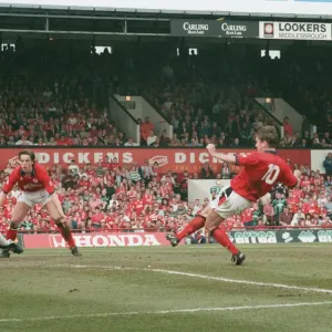 Middlesbrough v Luton Town 1995 Ayresome Park Print