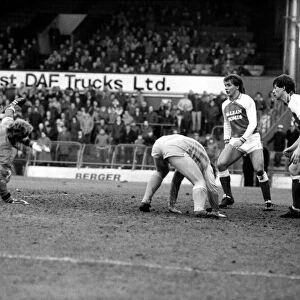 Middlesbrough v. Manchester City. February 1984 MF14-15-018 Final Score was a nil
