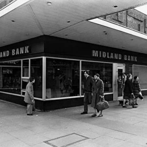 Midland Bank at The Forum Shopping Centre, Segedunum Way, Wallsend, Tyne and Wear