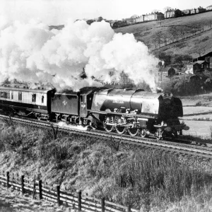 Former Midland Duchess of Hamilton during a special working in 1980 to commemorate 150 Former Midland Duchess of Hamilton during a special working in 1980 to commemorate 150