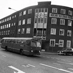 Midland Red Coach Station, Birmingham. 10th September 1975
