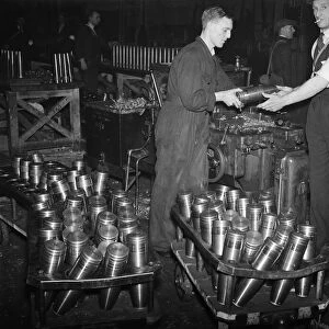 Midlands munitions factory 3rd October 1939 A party of London