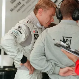 Mika Hakkinen Print, 1998 British Grand Prix Silverstone Circuit