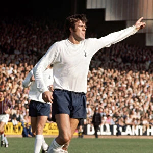 Mike England of Tottenham Hotspur in action August 1970