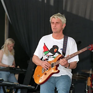 Mike Oldfield Composer Musician July 1999 in Valencia Spain for open air concert