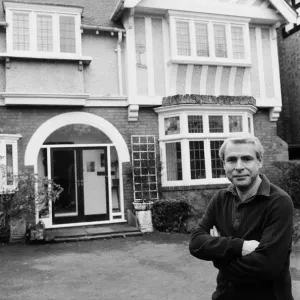 Mike Prince at Edwardian Home Print, Moseley, 1982 Mike Prince at Edwardian Home Print, Moseley, 1982