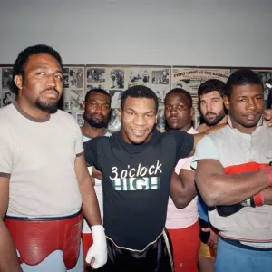 Mike Tyson Print - 1st March 1987 Sparring Session Mike Tyson Print - 1st March 1987 Sparring Session