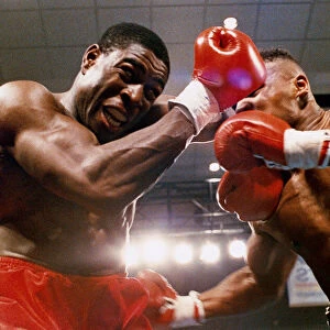 Mike Tyson vs. Frank Bruno for the WBA, WBC, IBF and lineal heavyweight championships