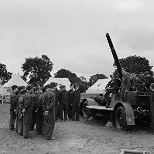 Militiamen in training 27th July 1939 Militiamen seen here at Oswestry camp