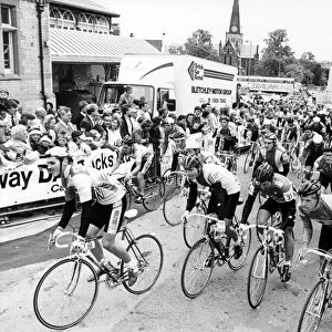 The Milk Race, 19th May 1987. The Tour of Britain. Cycling. Darlington