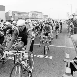 The Milk Race, 5th June 1985. The Tour of Britain. Cycling The Milk Race, 5th June 1985. The Tour of Britain. Cycling