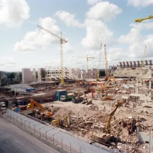Millennium Stadium under construction. 10th July 1998 Millennium Stadium under construction. 10th July 1998