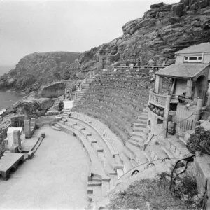 Minack Theatre Print, Porthcurno, Cornwall 1968