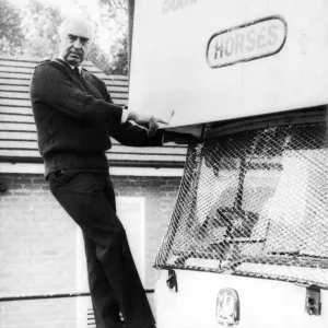Miners Strike 1984-1985 Print: Damage to Police Horse Boxes