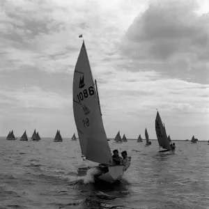 Mirror Dinghy August 1964 Mirror Dinghy National Campionships at Plymouth Mirror Dinghy August 1964 Mirror Dinghy National Campionships at Plymouth