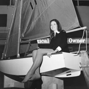 Le Mirror Dinghy au Salon International de la Voile à Earls Court.