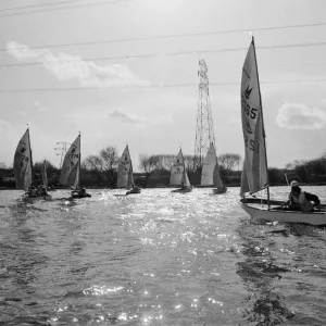 The Mirror Sailing Dinghy Picture taken at the I. P. C The Mirror Sailing Dinghy Picture taken at the I. P. C