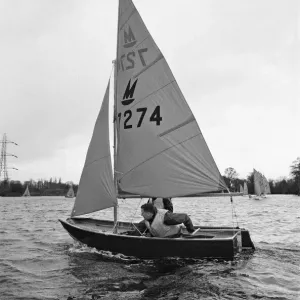 The Mirror Sailing Dinghy Picture taken at the I. P. C The Mirror Sailing Dinghy Picture taken at the I. P. C