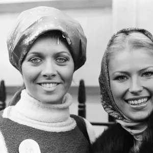 Miss Brazil, Madalena Sbaraini (left) and Miss Germany, Dagmar Winkler (right), Miss World Contestants, London, 16th November 1977 Miss Brazil, Madalena Sbaraini (left) and Miss Germany, Dagmar Winkler (right), Miss World Contestants, London, 16th November 1977
