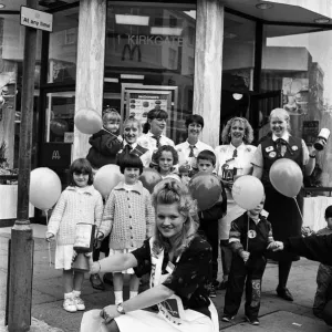 Miss Examiner Andrea Stokes at McDonald's Huddersfield Print