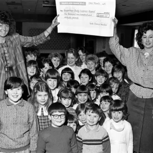 Miss Examiner Madeleine Garbutt Presented with Cheque Print Miss Examiner Madeleine Garbutt Presented with Cheque Print