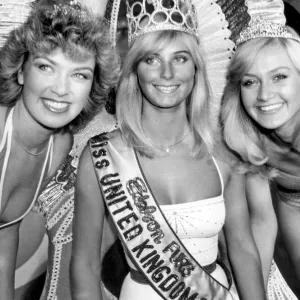 Miss United Kingdom 1982 Della Dolan Print, 25th August 1982