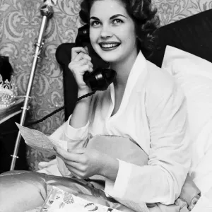 Miss World 1958 Print: Penny Coelen, Miss South Africa Miss World 1958 Print: Penny Coelen, Miss South Africa