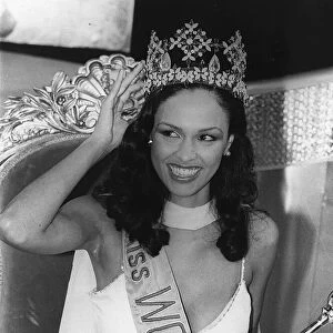 Miss World 1979 winner Gina Swainson Miss Bermuda