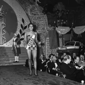 The Miss World beauty competition, held at the Lyceum in London