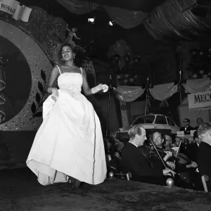 The Miss World beauty competition, held at the Lyceum in London