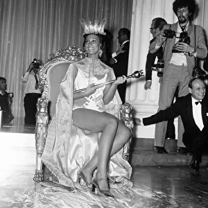 Miss World Beauty Competition at the Royal Albert Hall, London, Friday 20th November 1970