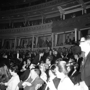 Miss World Beauty Competition at the Royal Albert Hall, London is disrupted by members of