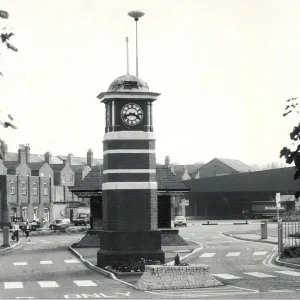Mitchells and Butlers Brewery Print - Cape Hill Clock Tower 1988 Mitchells and Butlers Brewery Print - Cape Hill Clock Tower 1988