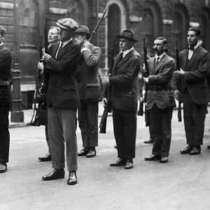 Mobilisation of the Inns of Court Rifle Brigade 6th August 1914