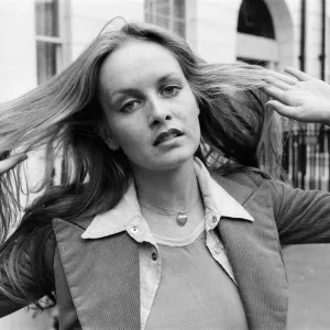 Model and actress Twiggy in London. 2nd June 1976 Model and actress Twiggy in London. 2nd June 1976
