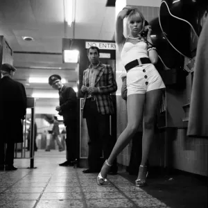 Holborn Tube Station Print, January 1975 Holborn Tube Station Print, January 1975