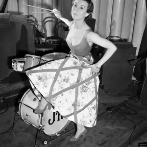 Model, Guislaine, pictured wearing a bold swoop neckline dress designed by Italian Model, Guislaine, pictured wearing a bold swoop neckline dress designed by Italian