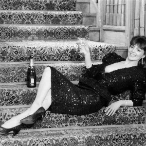 Model Jackie Jones, whose resemblance to Victoria Principal Model Jackie Jones, whose resemblance to Victoria Principal