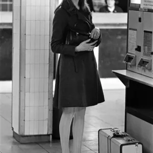 A model prior to a charity gala Pierre Cardin is giving at the Commonwealth Institute A model prior to a charity gala Pierre Cardin is giving at the Commonwealth Institute